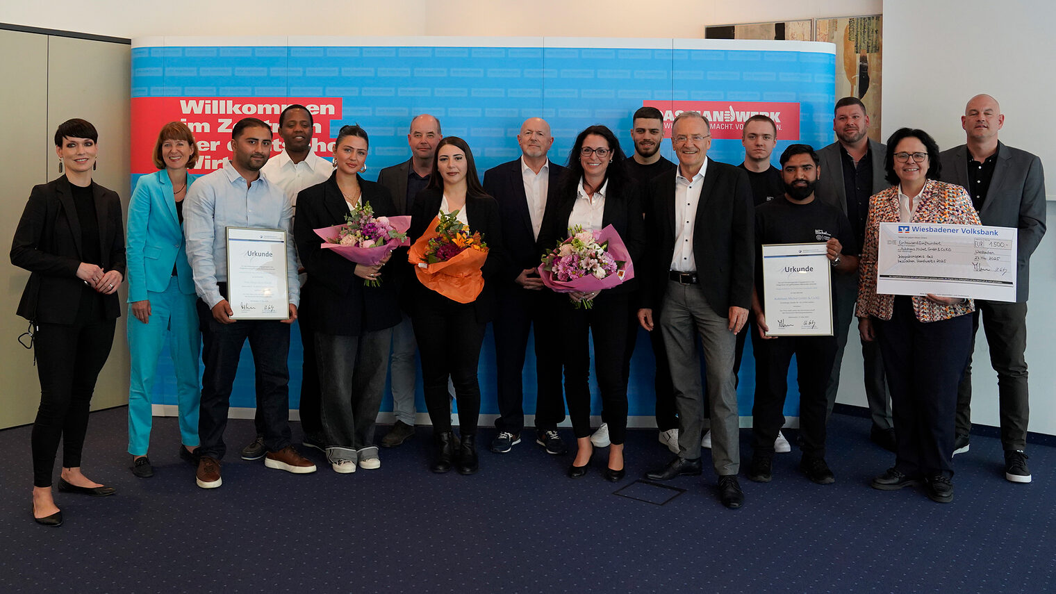 Geehrte:Derya Arzu Kocak, Frankfurt am Main Aschenbrenner GmbH, BaunatalAutohaus Michel GmbH & Co. KG, Gießen 