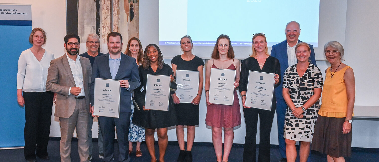 19. Hessischen Gestaltungspreis vergeben in vier Kategorien sowie einem Nachwuchs- und einem Gesellenpreis